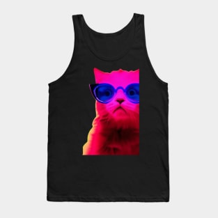 Surprised cat meme Tank Top